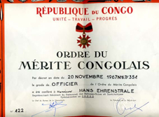 Ordre de Merite Congolais